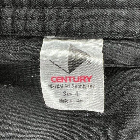 Century Men's Black‎ Mixed Martial Arts Uniform Top - Picture 7 of 8